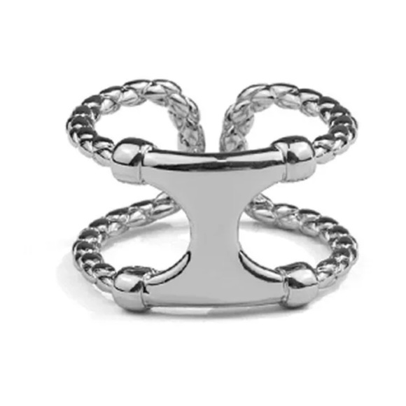 ⚡️Insta double-layer hollow sterling silver ring - Picture 2 of 4